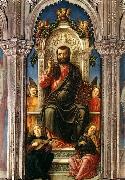 Bartolomeo Vivarini, Triptych of St Mark